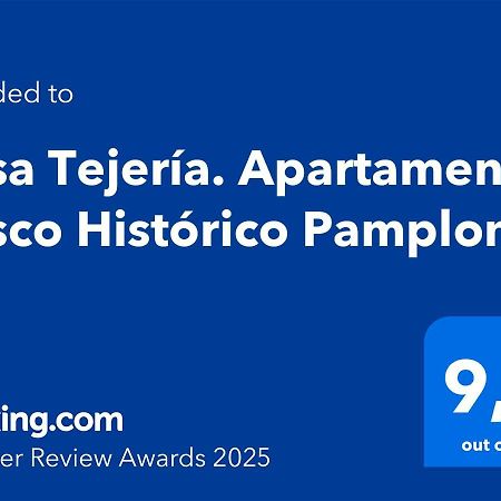 Casa Tejeria. Apartamento Casco Historico Pamplona Bagian luar foto