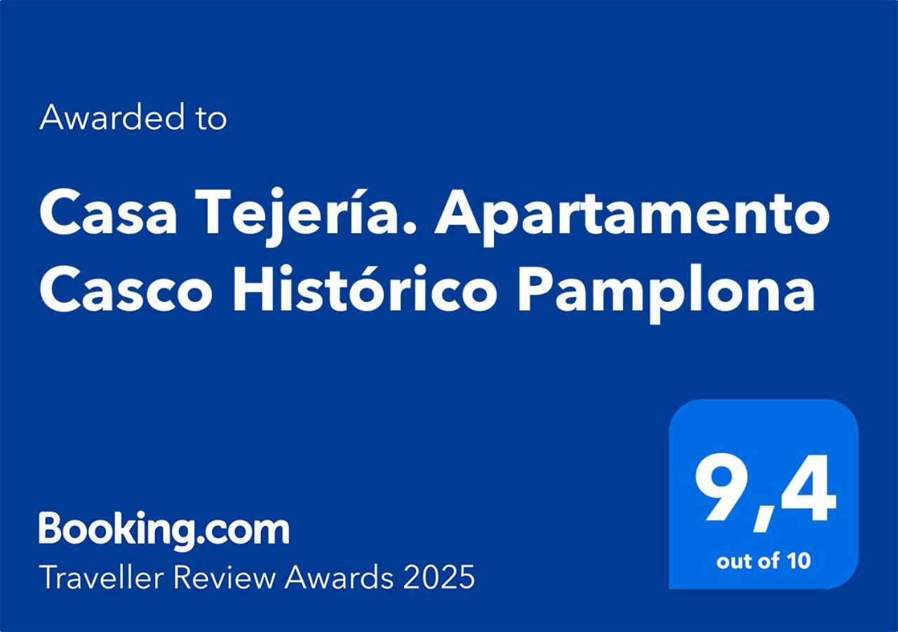 Casa Tejeria. Apartamento Casco Historico Pamplona Bagian luar foto